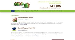 Desktop Screenshot of foodaddiction.com