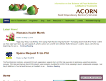 Tablet Screenshot of foodaddiction.com